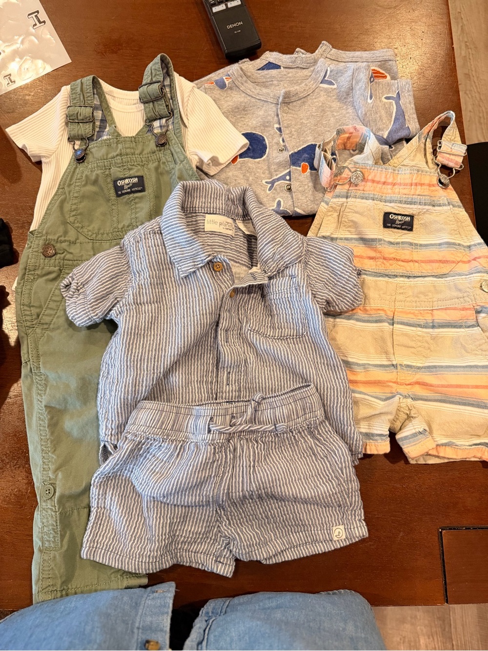 Boys’ 12M Bundle – OshKosh, Carter’s, Baby Gap & More – 5 Pieces